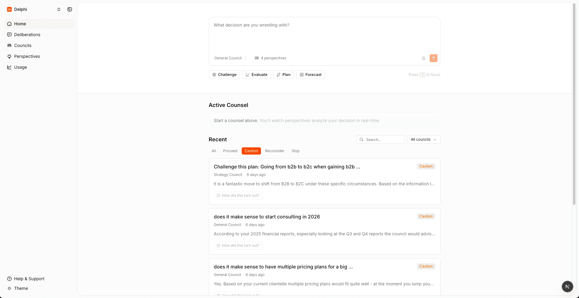 Delphi product screenshot